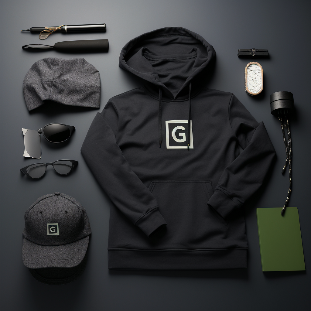 Hostlerb clothing brand on table