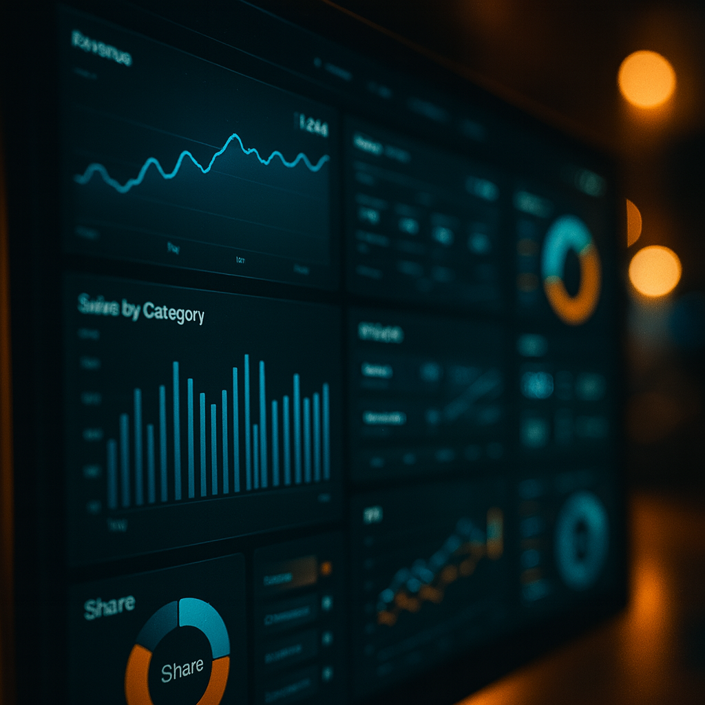Ecommerce dashboard