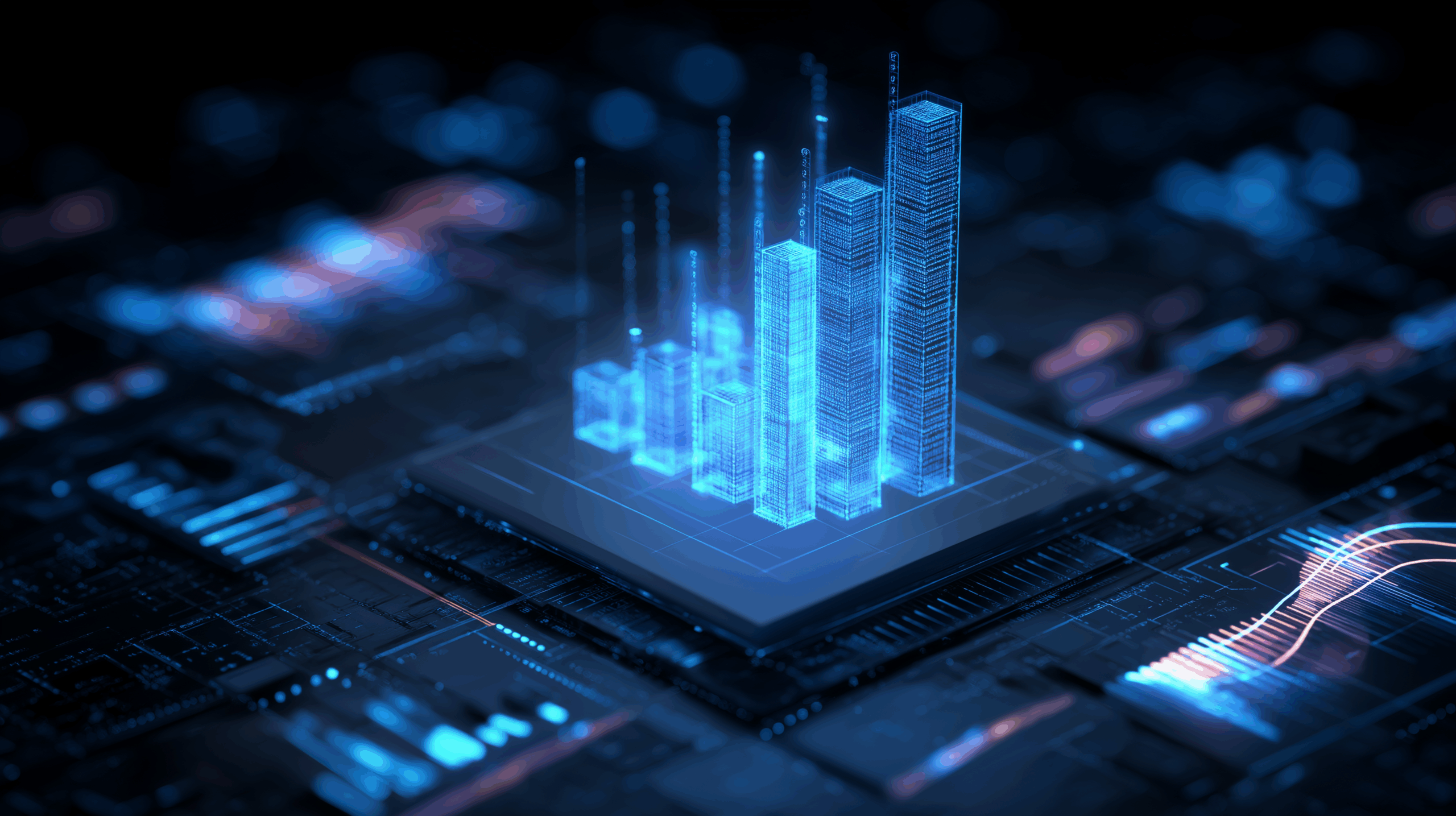 3D illustrated chart