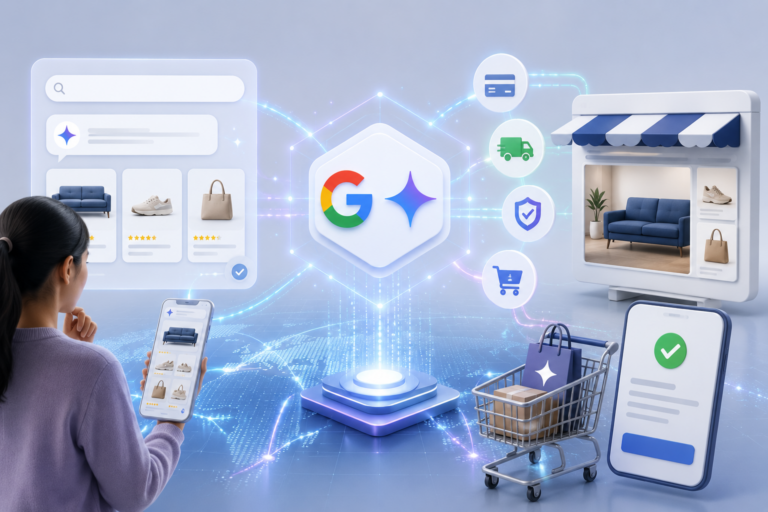 AI-powered shopping ecosystem in action